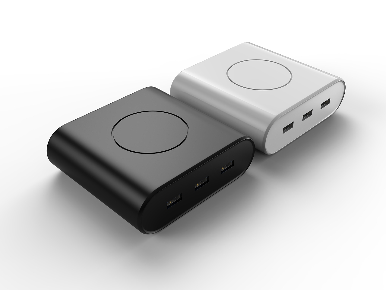 能量随行 移动电源充电宝渲染图与高清电子数码产品视觉艺术